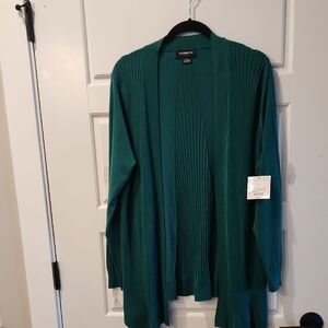 Liz Claiborne Emerald Green Women's Cardigan